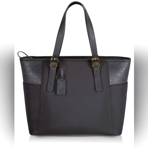 Dell Laptop Ladies Tote 15.6" Black Large - Picture 7 of 10